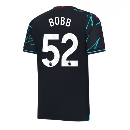 Manchester City Oscar Bobb #52 Rezervni Dres 2023-24 Kratak Rukav